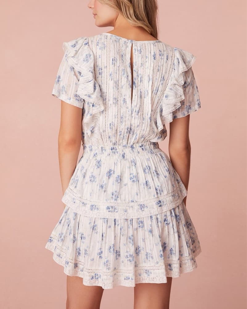 LoveShackFancy Natasha Mini Dress - Image 2