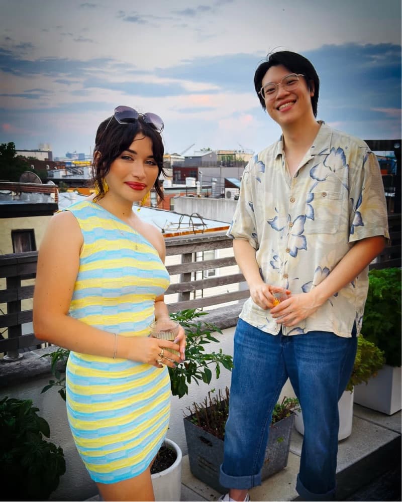 Gimaguas Ete Dress Blue & Yellow - Image 3