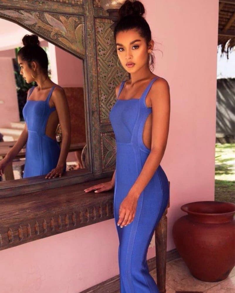 House Of CB Ophelia Bandage Gown - Image 4