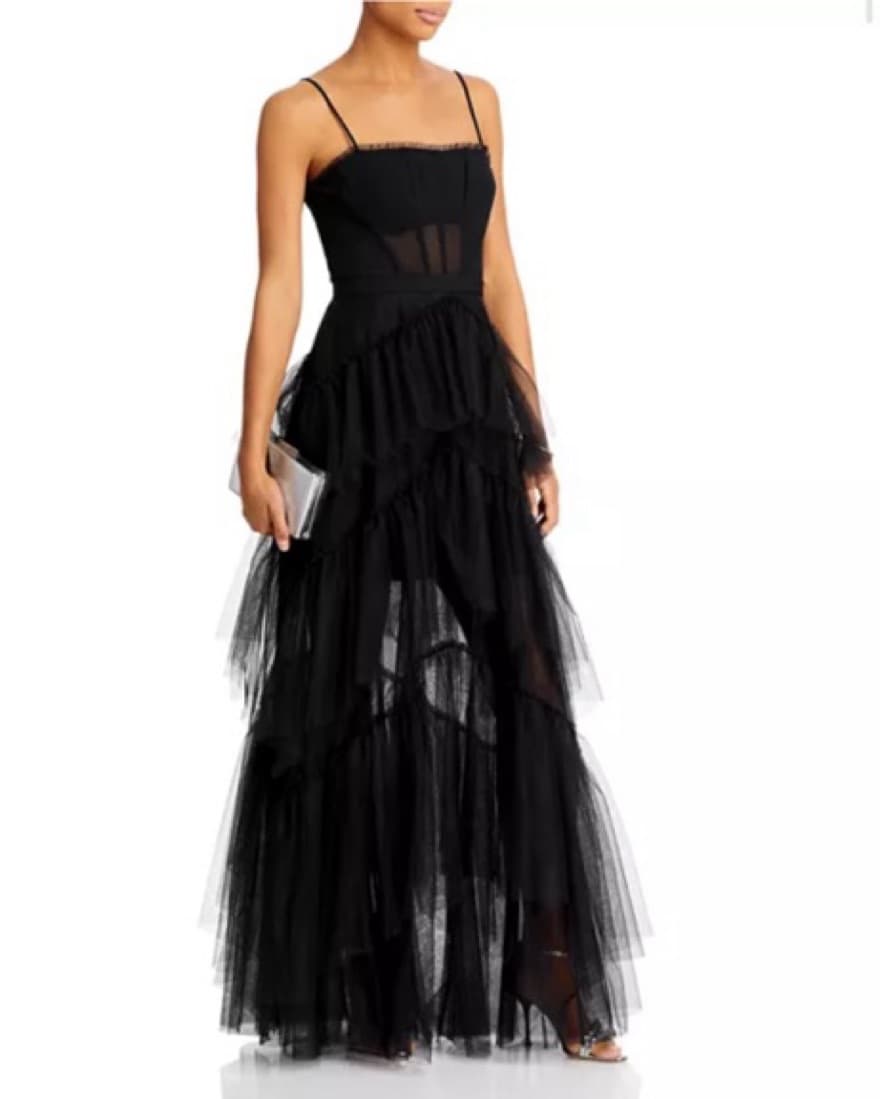 BCBG Corset Tulle Dress - Image 1