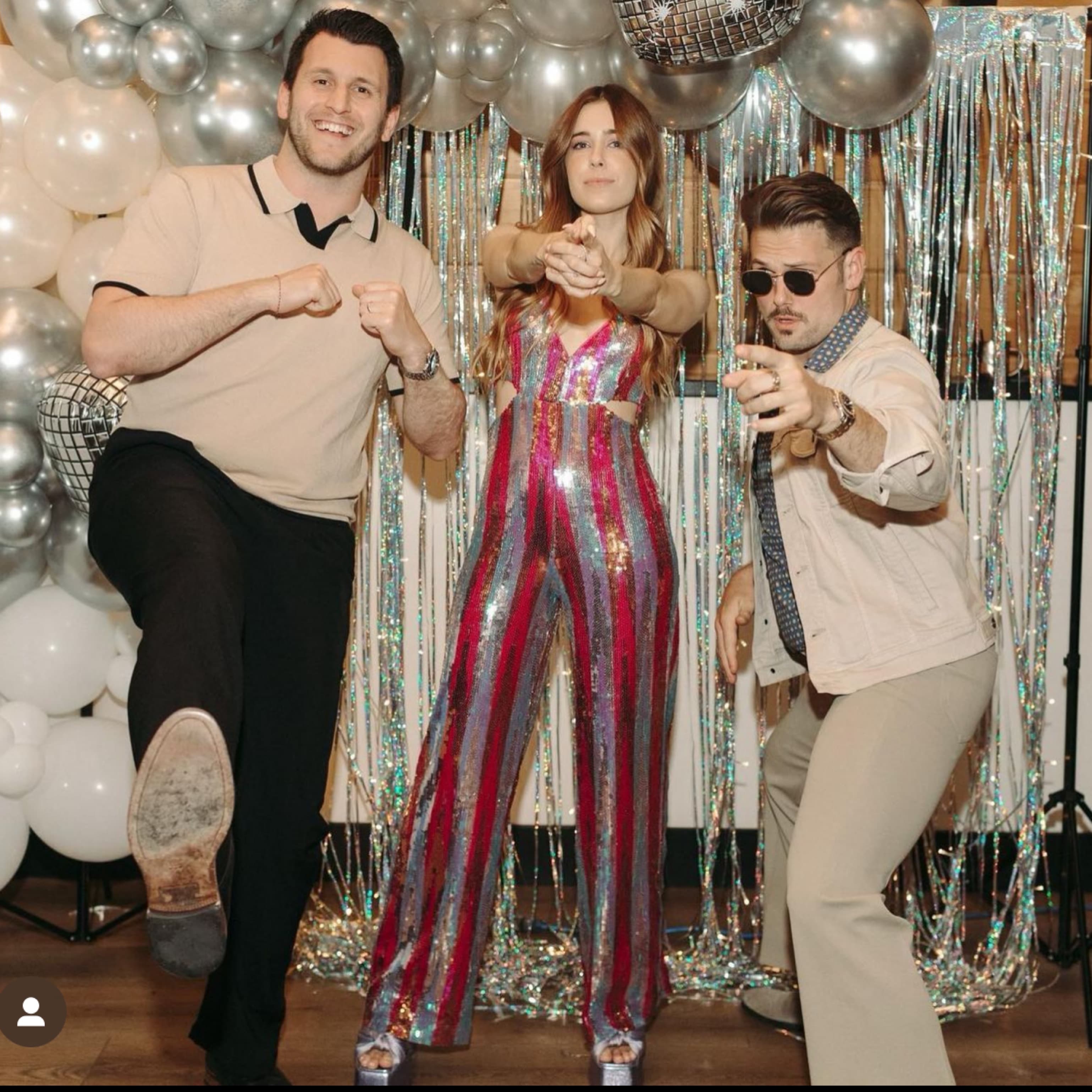 Nasty Gal Sequin Jumpsuit - Image 3