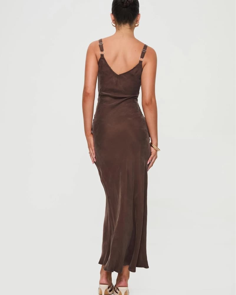 Brown Maxi Dress - Image 2