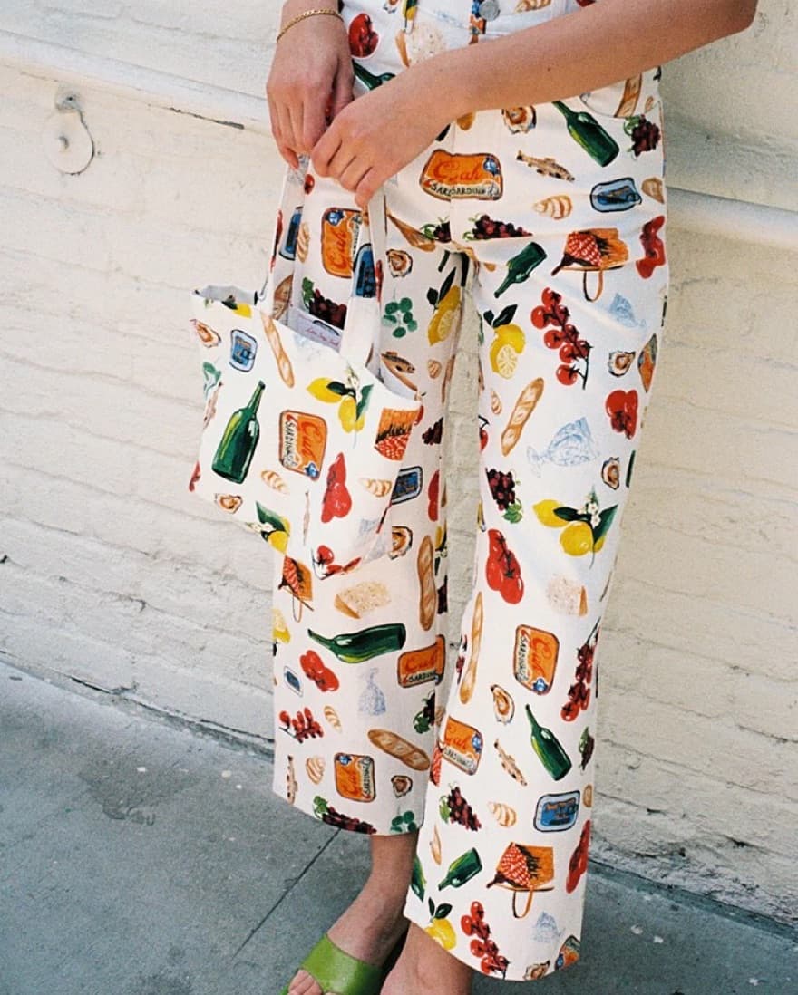 Lisa Says Gah Summer Print Pants/Jeans - Image 1