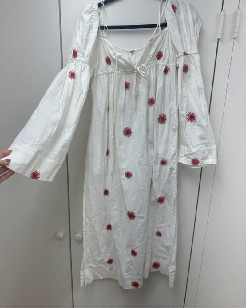 Free People Emory Embroidered Dress - Image 2