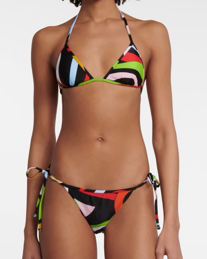 Pucci Marmo Print Bikini  - Image 1