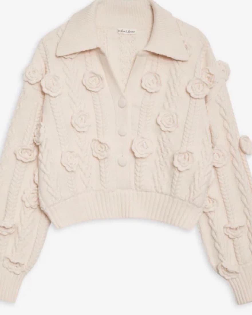 For Love & Lemons Chenille Sweater - Image 4