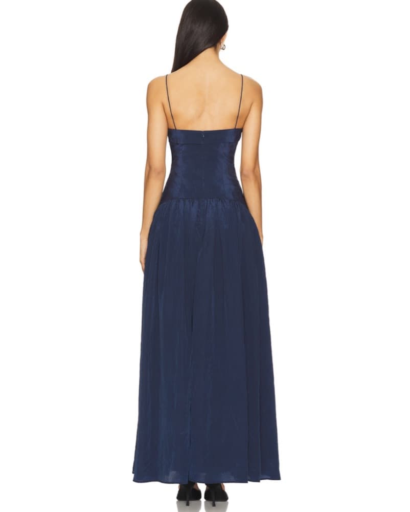 Lovers & Friends Laura Maxi Dress - Navy - Image 4