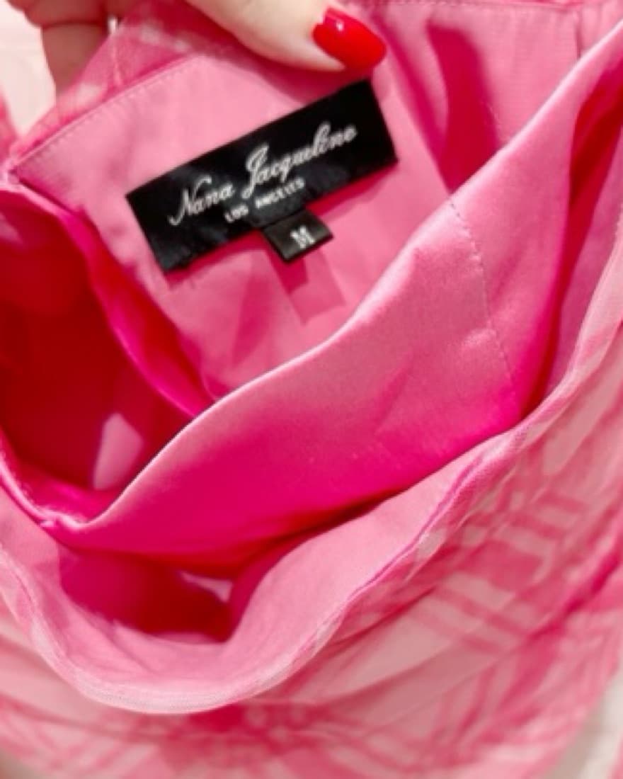 Nana Jacqueline Pink Corset Top - Image 2