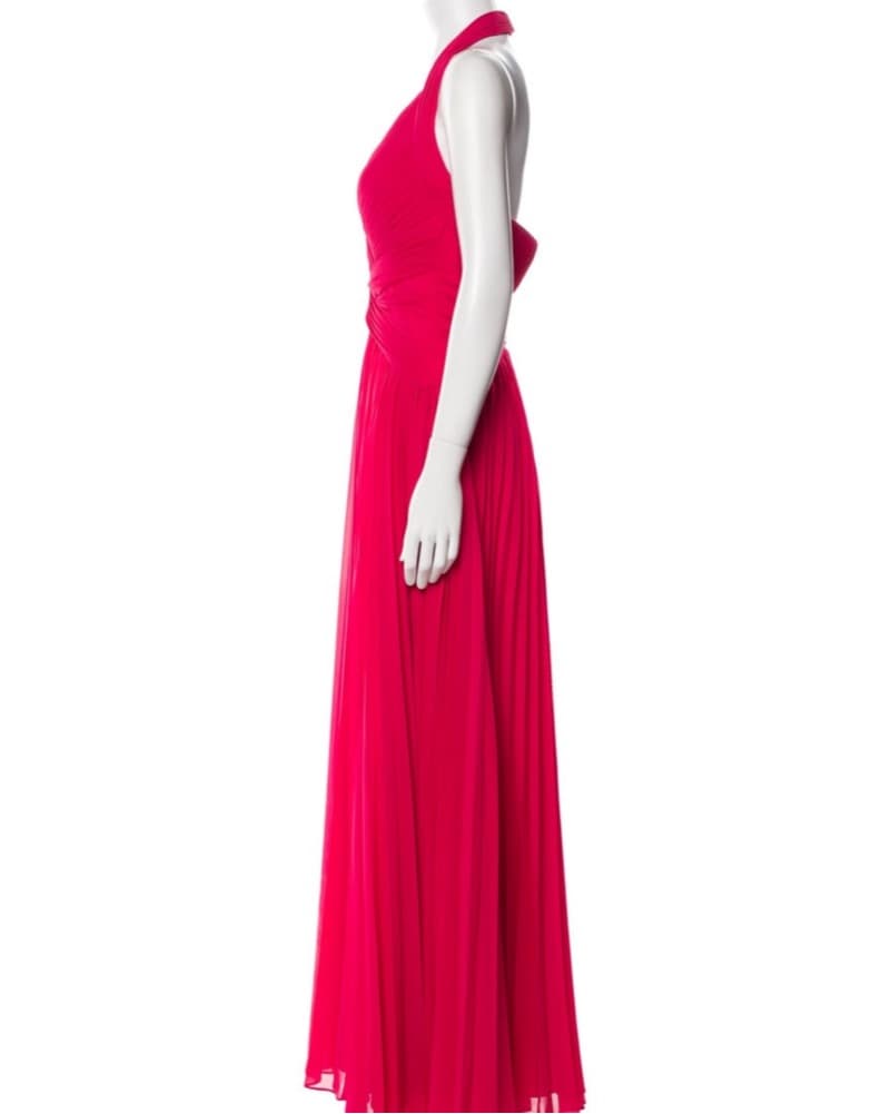 Zac Posen Black Tie Couture Dress - Image 4