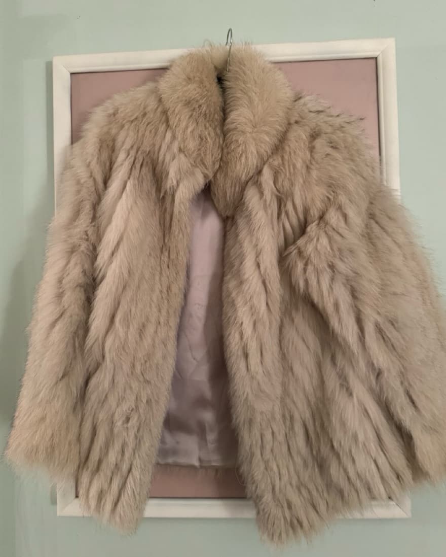 Vintage Fox Fur Coat - Image 4