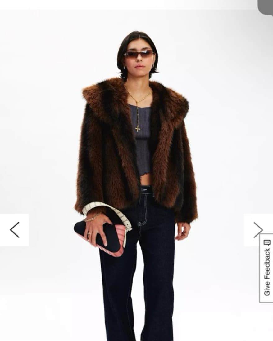 Brown Fur Coat  - Image 1