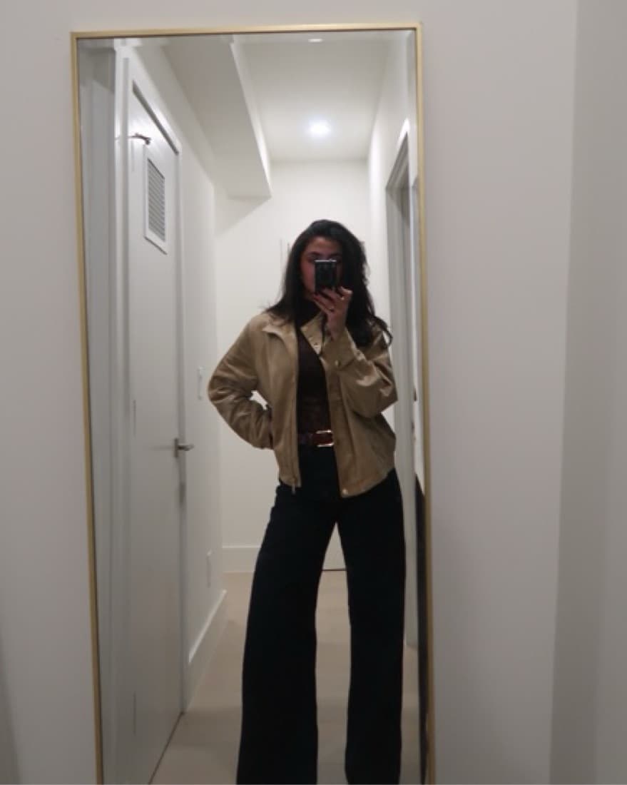 Faux Suede Jacket - Image 3