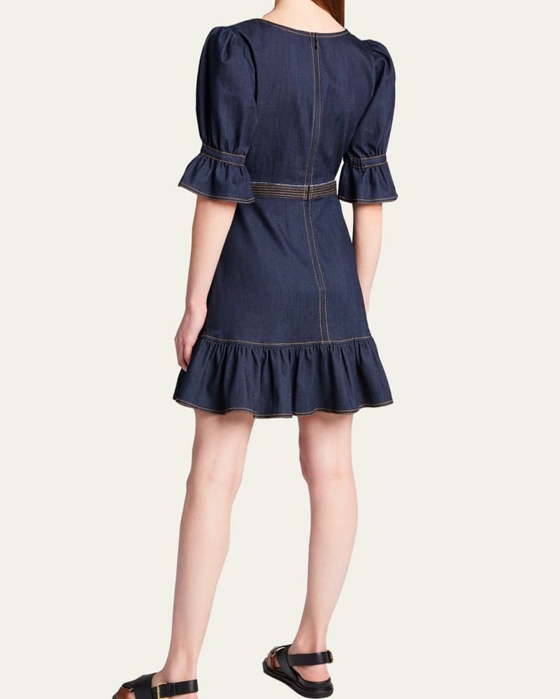 Cinq A Sept Natasha Denim Mini - US 2 - Image 3