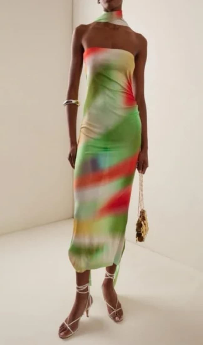Multi Colored Siedres Dress - Image 2