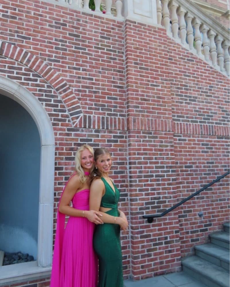 Delfi Daphne Dress Hot Pink - Image 2