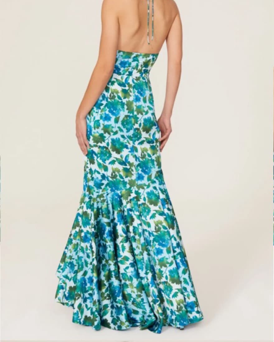 AMUR Edie Floral Gown Size 4 - Image 3