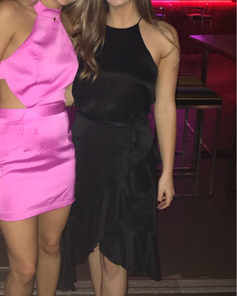 Zimmerman Black Ruffle Dress - Image 2