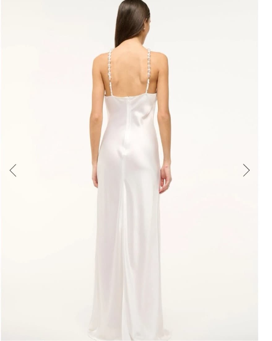 STAUD Cadence Pearl Bridal Dress Bride - Image 4