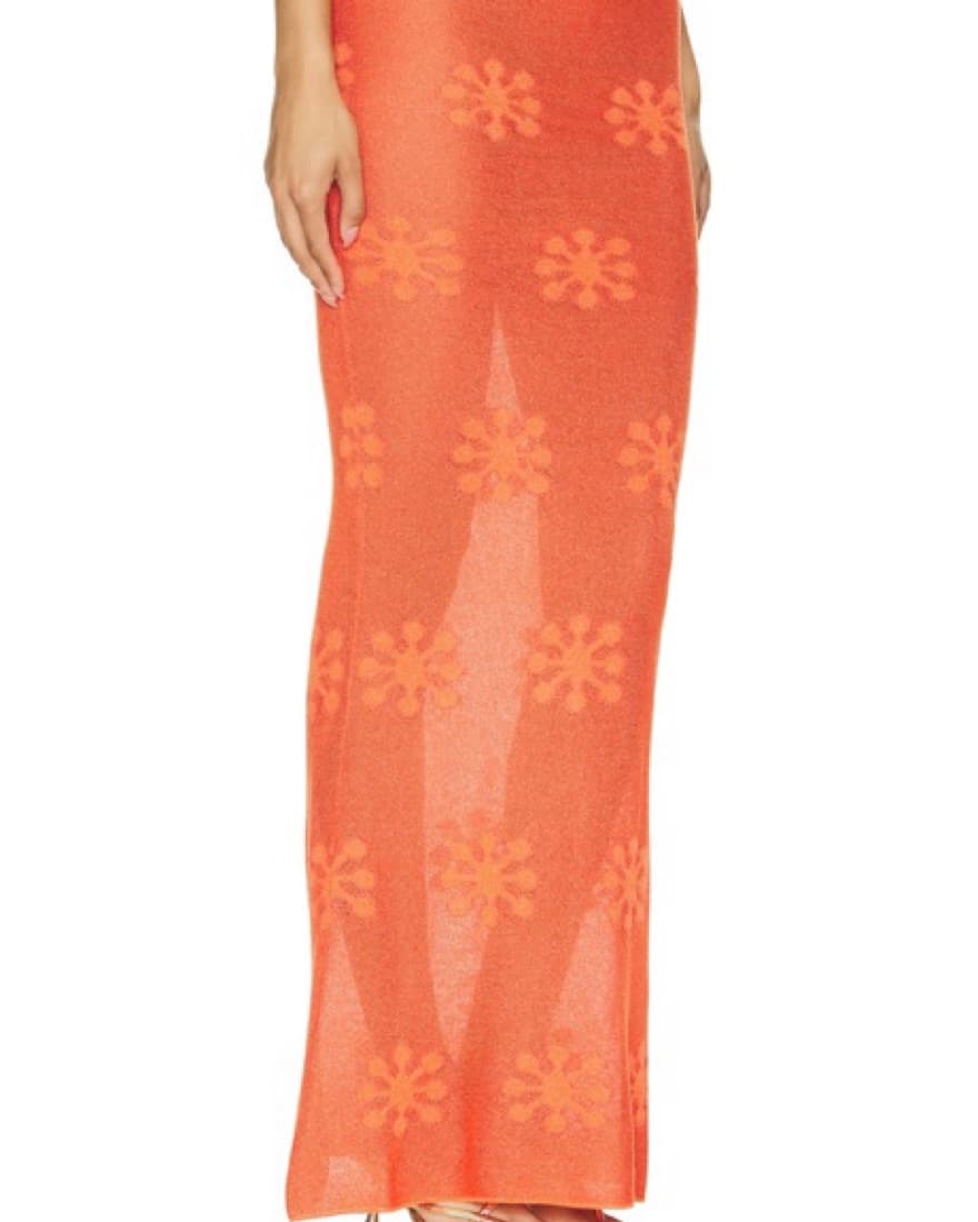 Asta resort Orange Skirt - Image 2