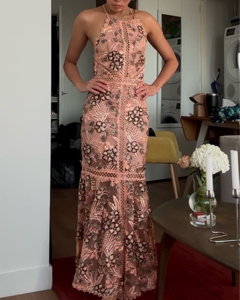 X by NBD Embroidered Sequin Dress - Image 4