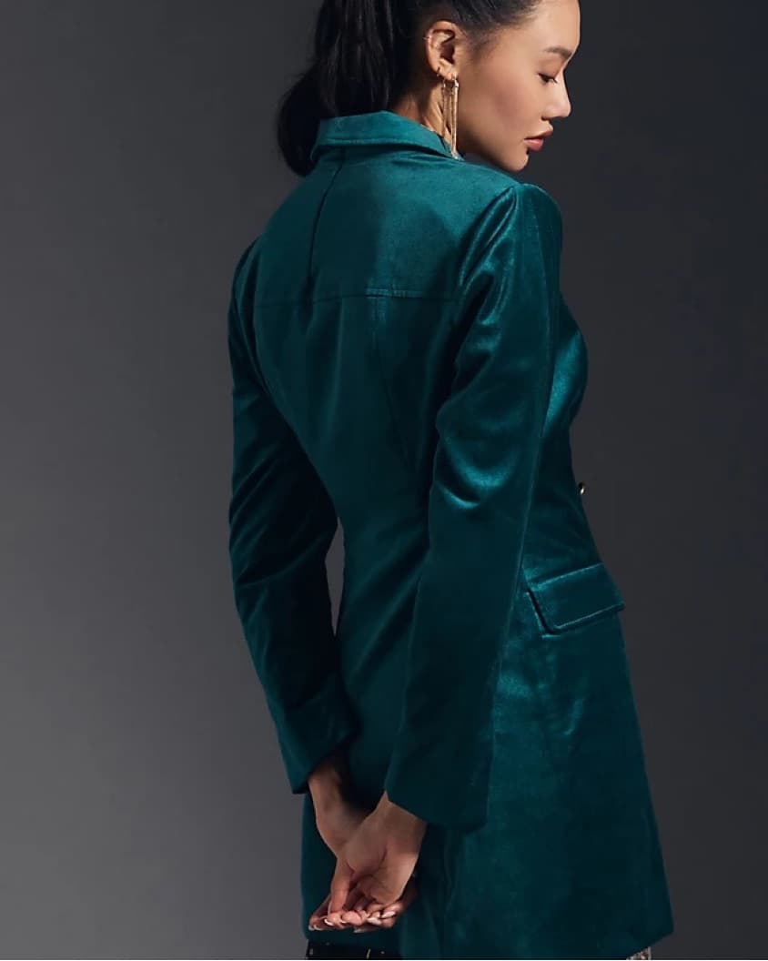Anthropologie Velvet Blazer  - Image 3