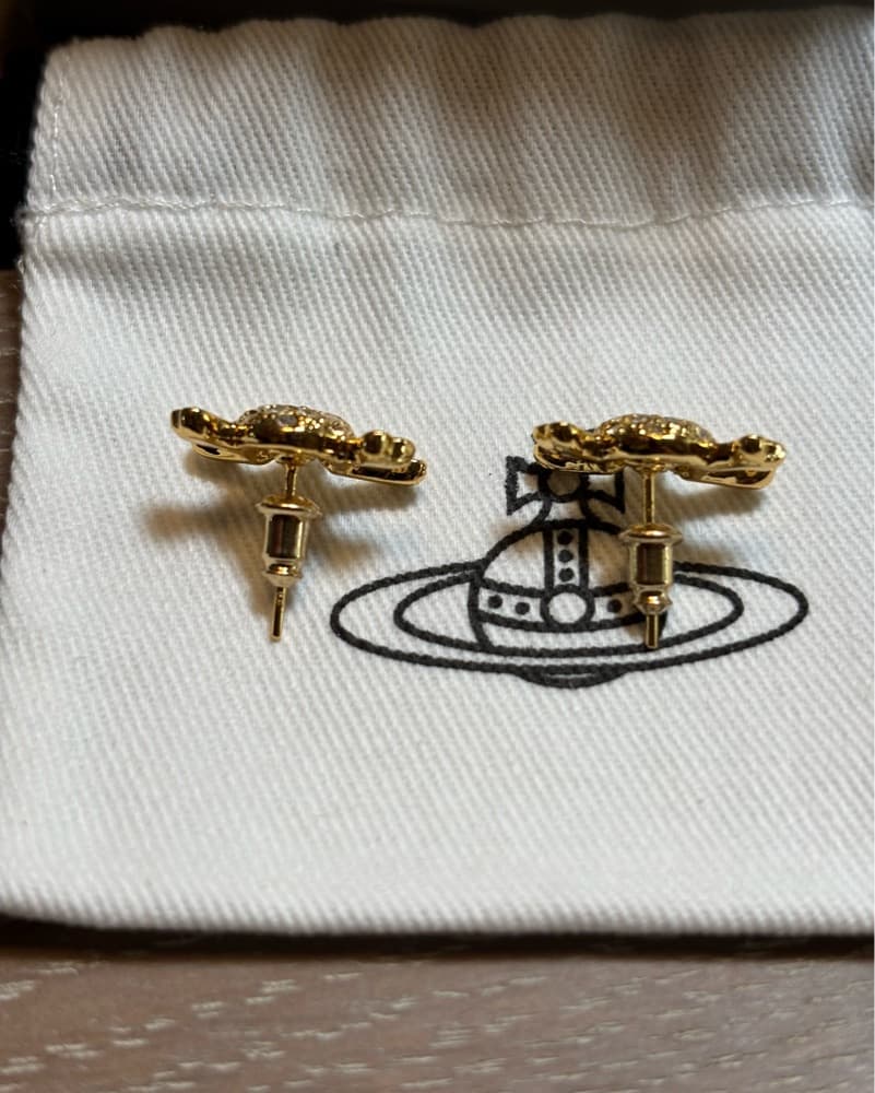 Vivienne Westwood Skull & Bones Earrings - Image 3