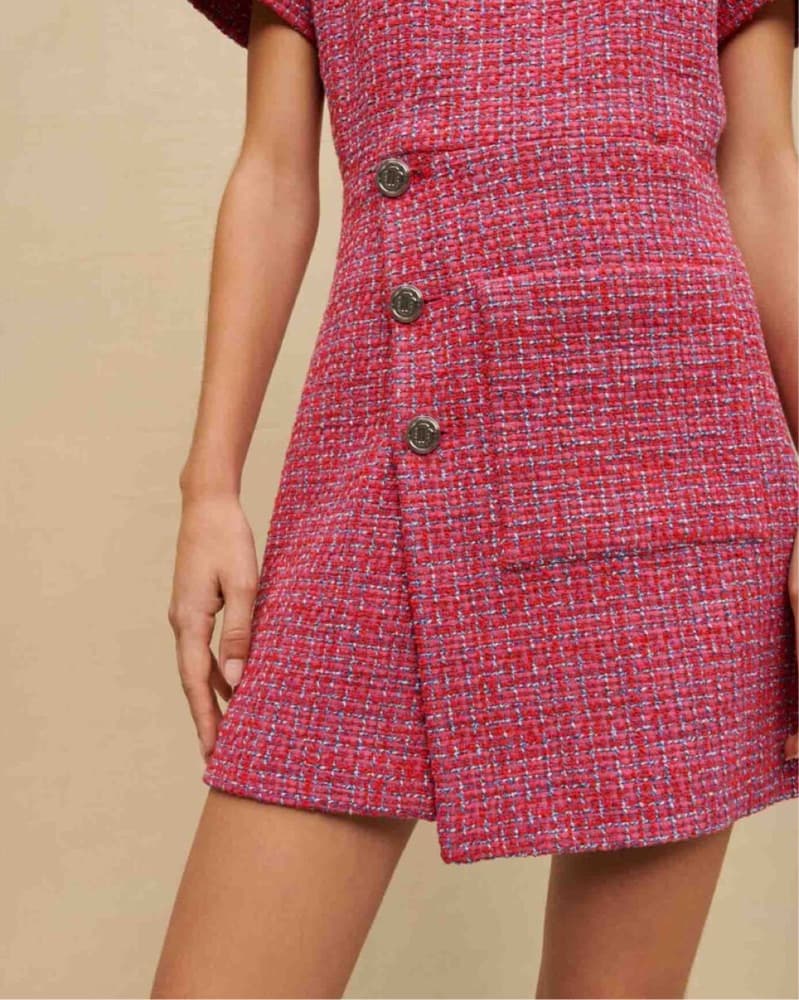 Maje Tweed Dress - Image 5