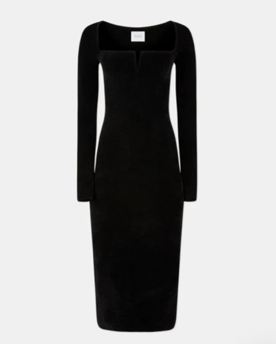 Galvan Freya Velvet Knit Dress - Image 6