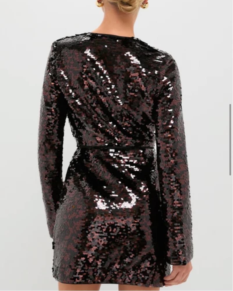 Staud Fifi Sequin Mini Dress - Image 5