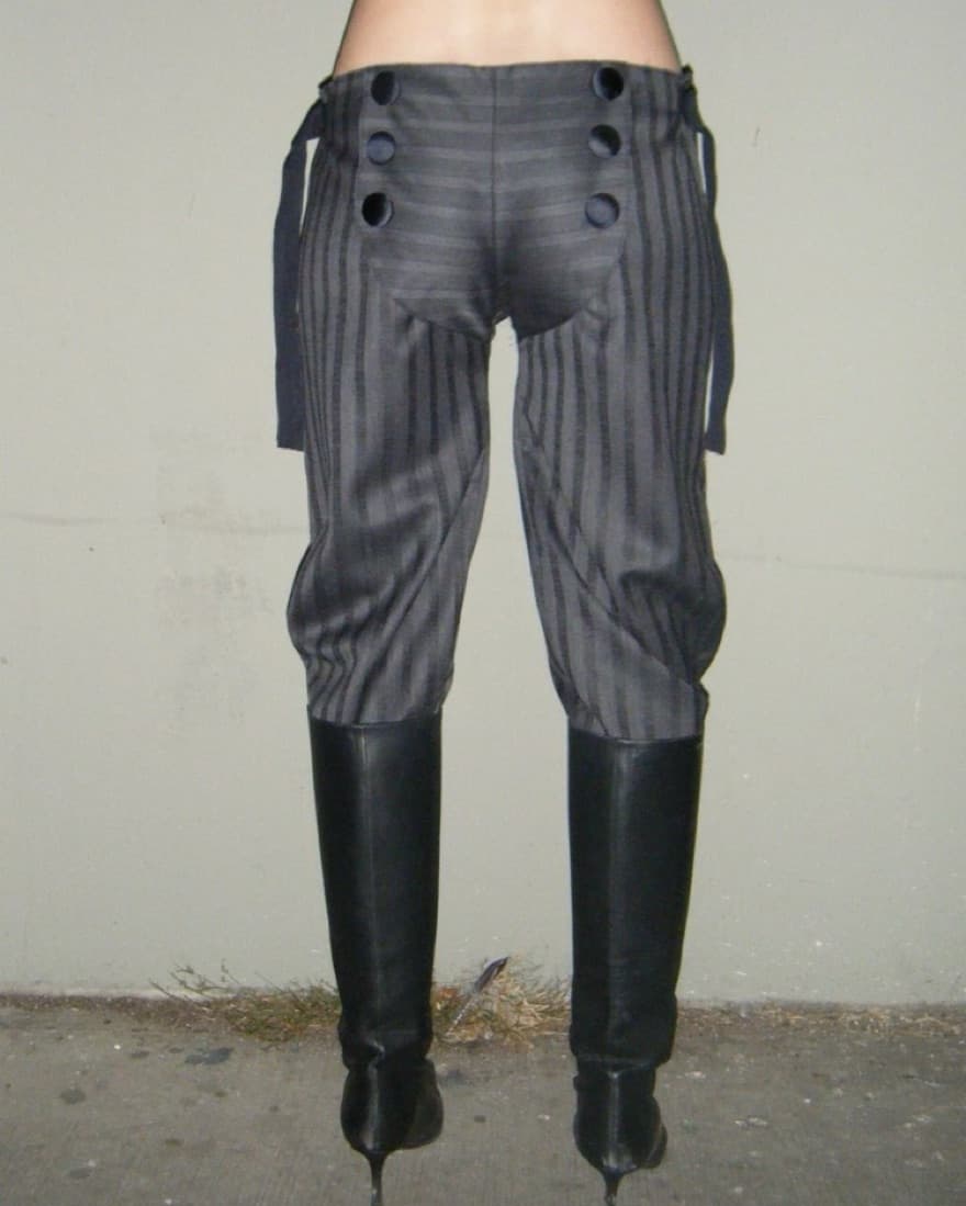BUTTON DIAPER TROUSER - Image 2