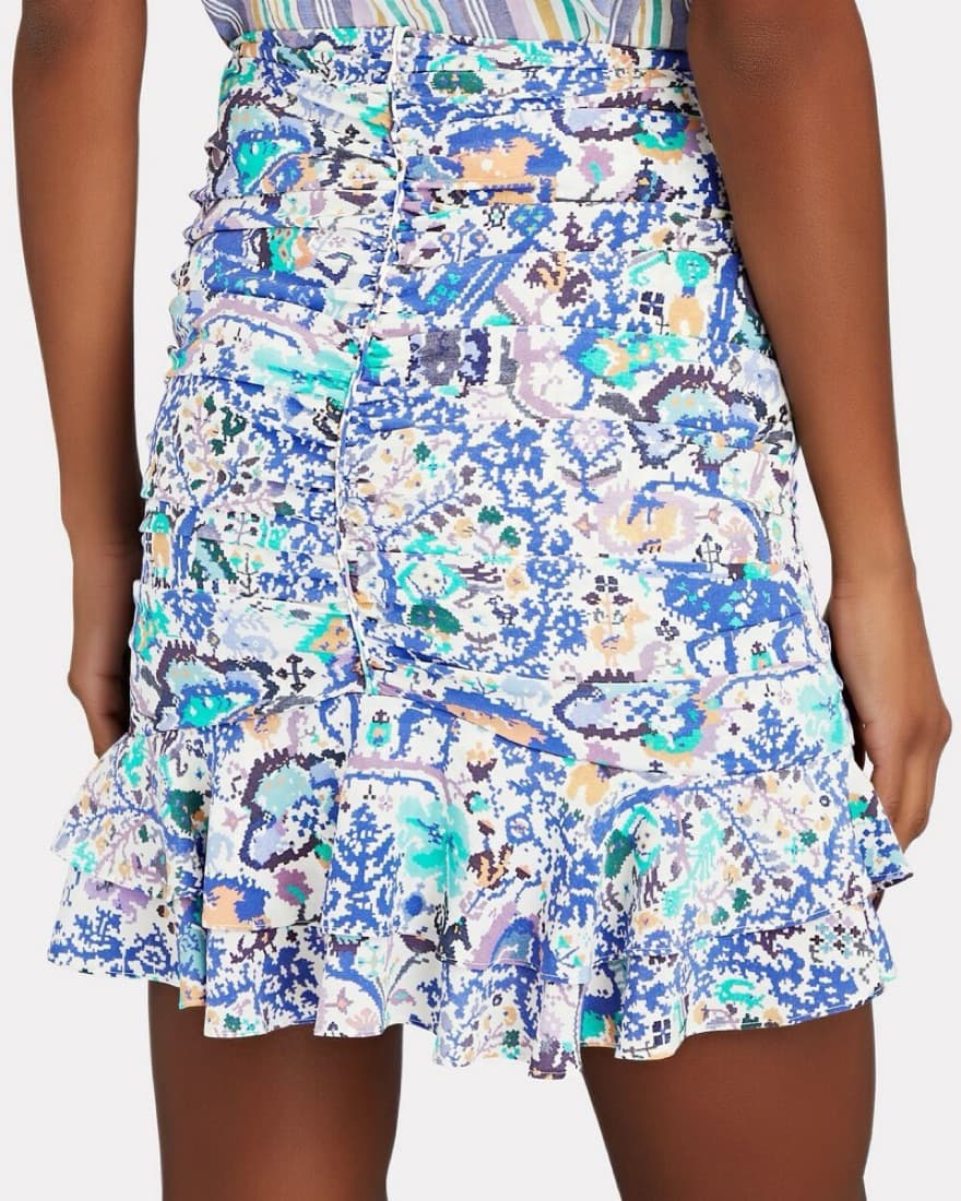 Isabel Marant Milendi Ruffle Mini Skirt - Image 3