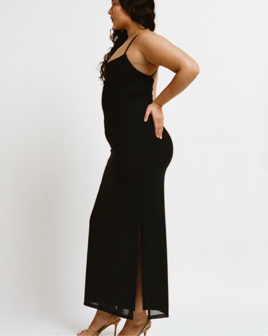 Miaou Thais DRESS - BLACK - Image 2