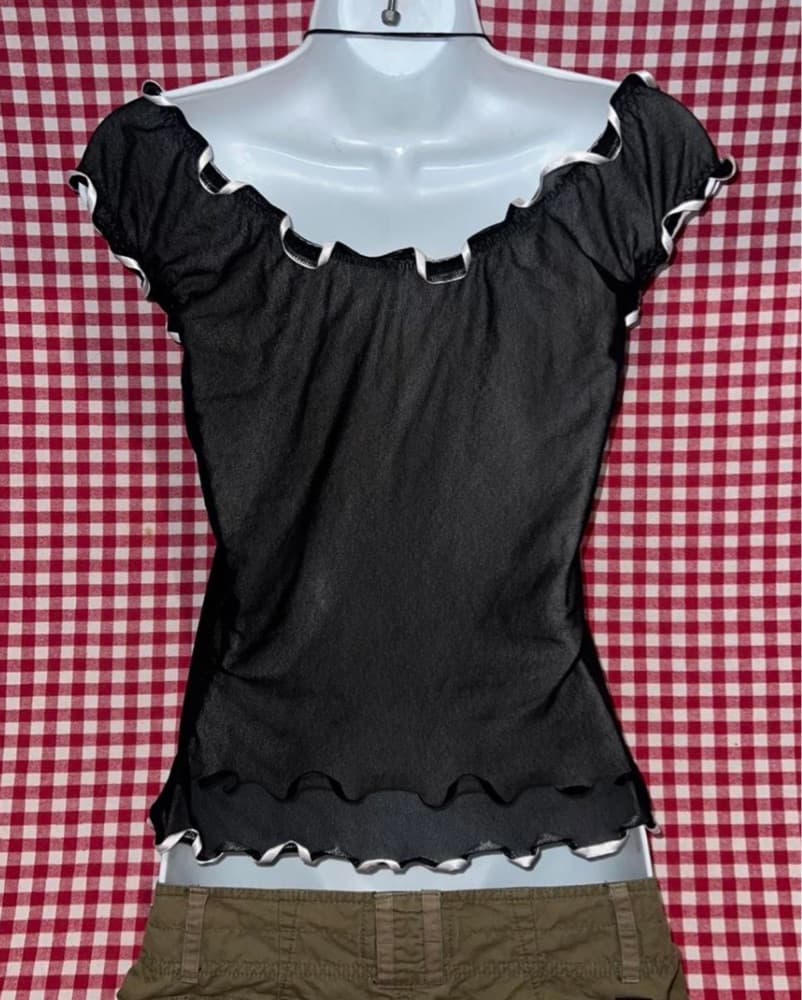 Vintage Intimissimi Trés Jolie Mesh Top - Image 6
