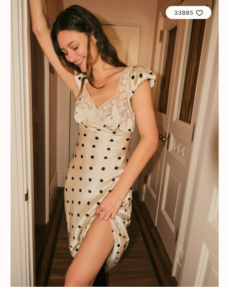 Free People Polka Dot Maxi Dress Size M - Image 1