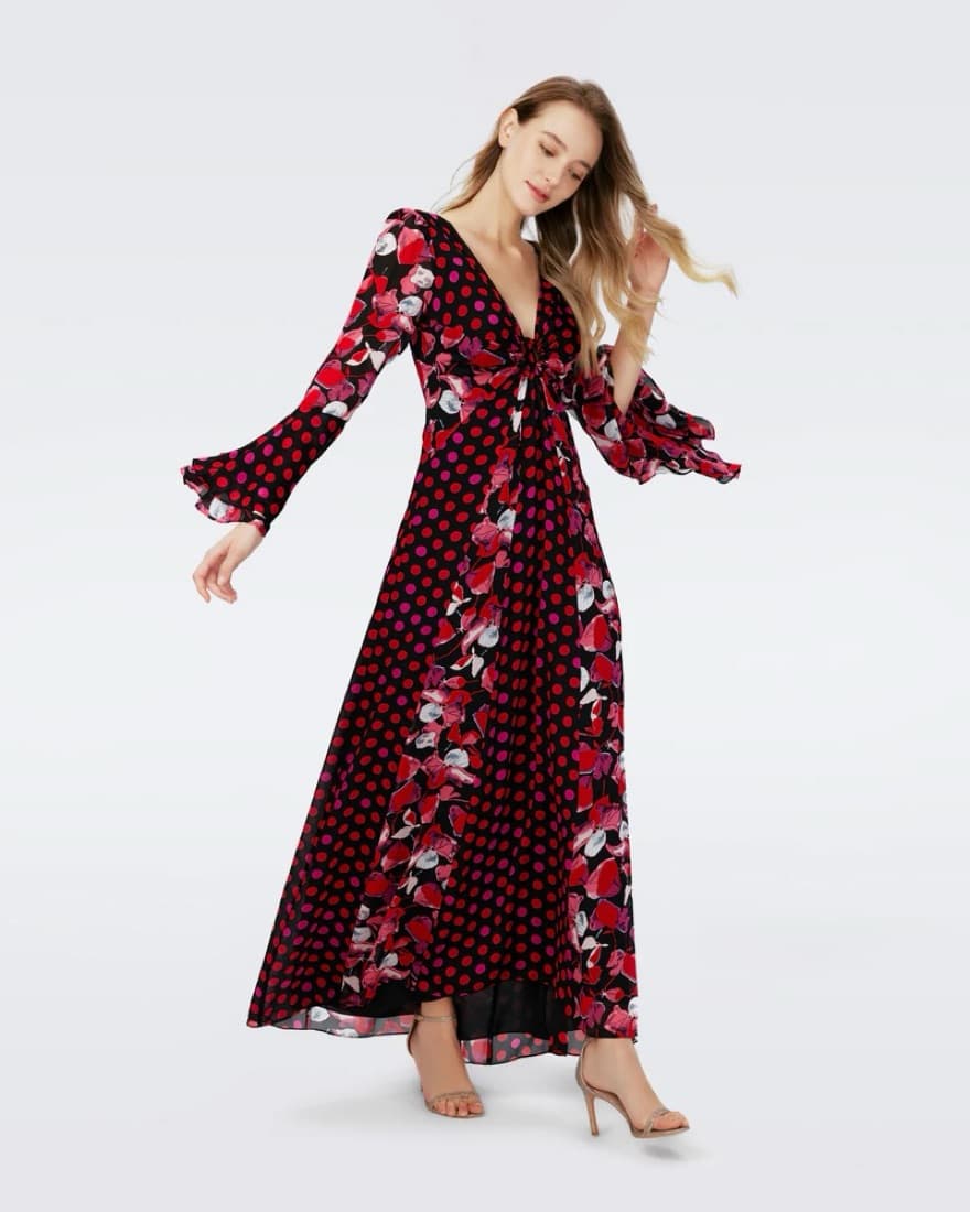$670 DVF Maxi Dress - Image 3