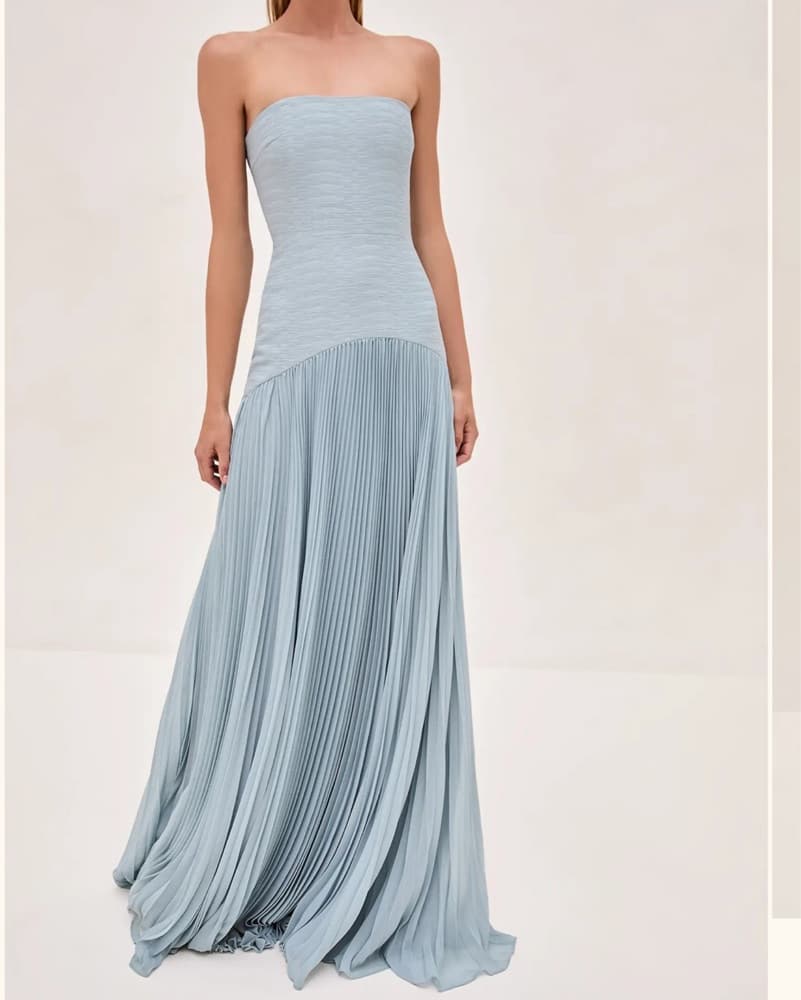 Alexis Sunniva Blue Dress - Image 5