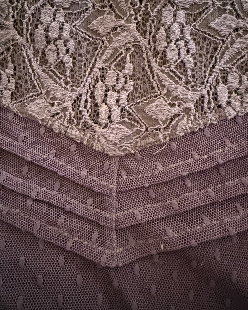 Free People Purple Lace Sleeveless Tunic - Image 6