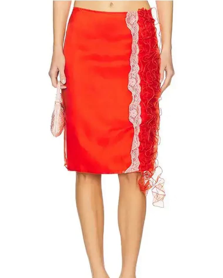 VAILLANT ORANGE SKIRT - Image 1