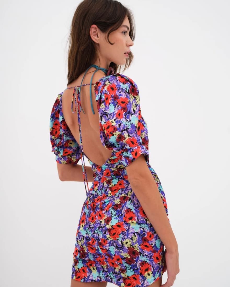 For Love & Lemons Chiara Floral Dress - Image 3