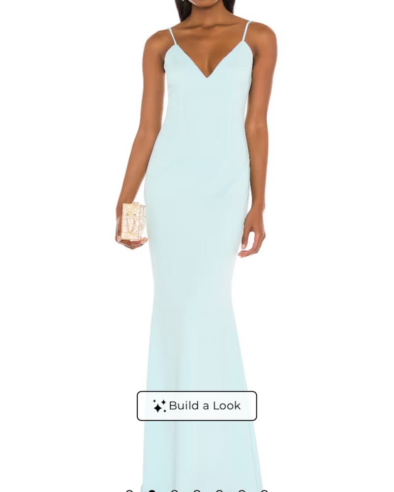 Blue Revolve Formal Dress - Image 1