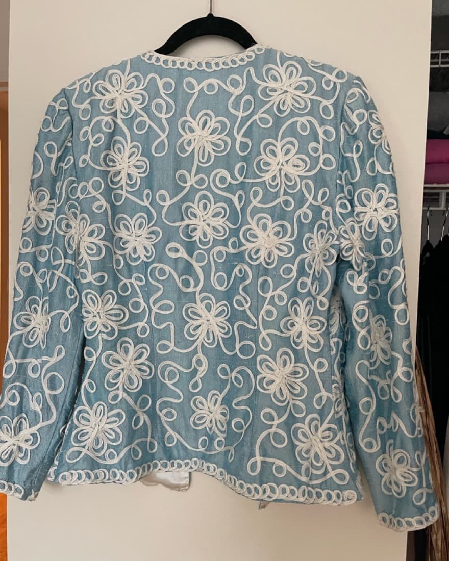 Embroidered Flower Button Down - Image 3