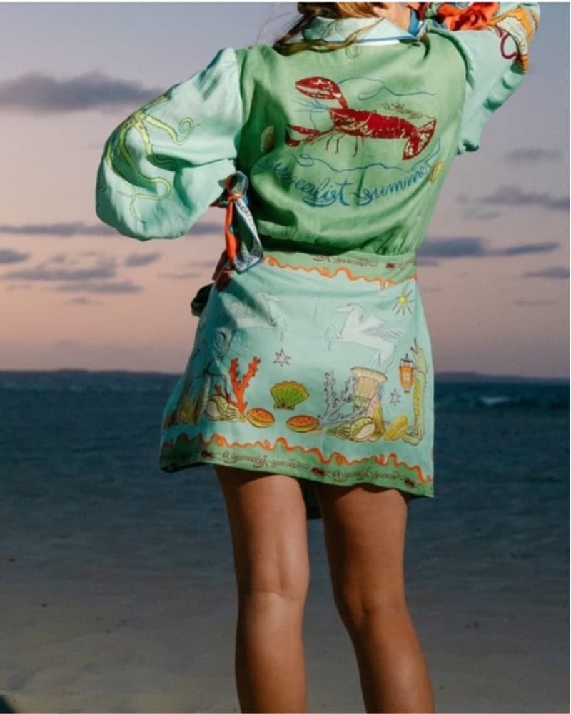 Alemais Surrealist Shirt Dress  - Image 5