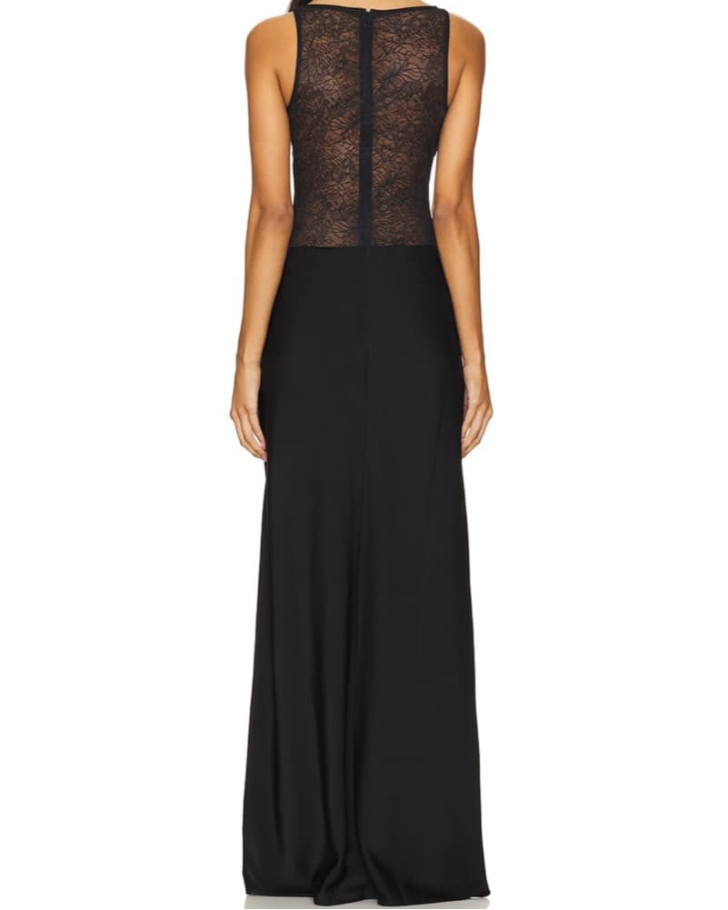 Betty Black Lace gown  - Image 3