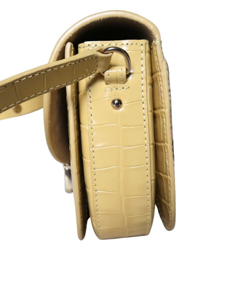 SEZANE CLAUDE CROCO BAG - Image 2