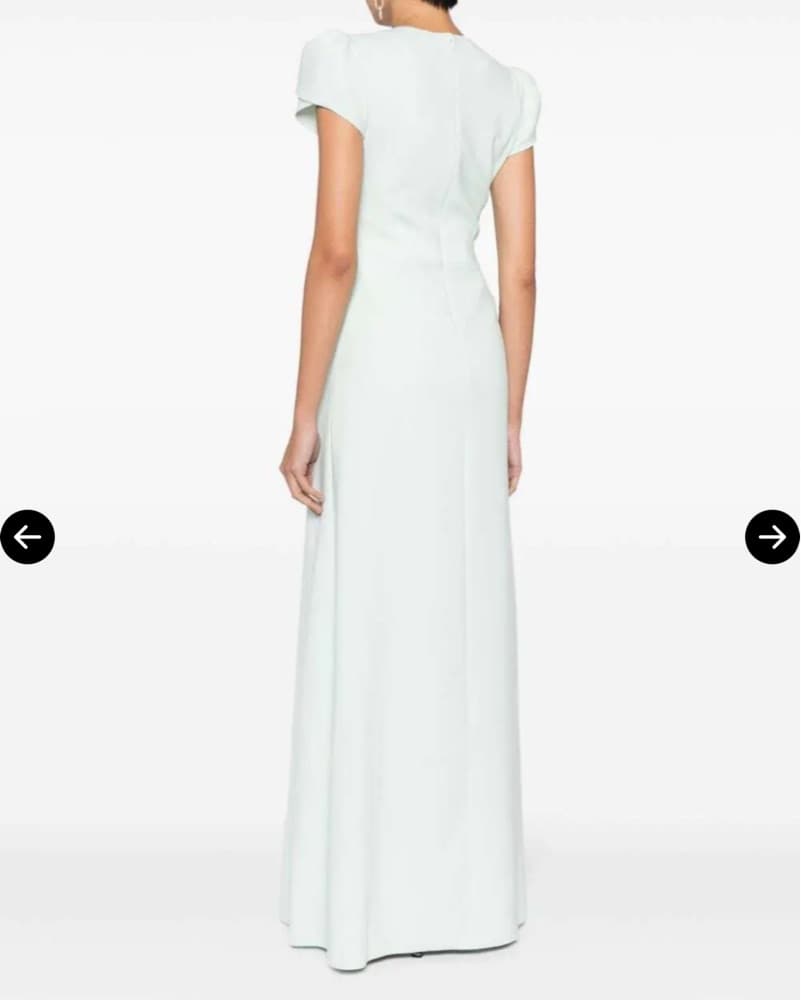 White Jenny Packham Gown SZ 4/6 - Image 3