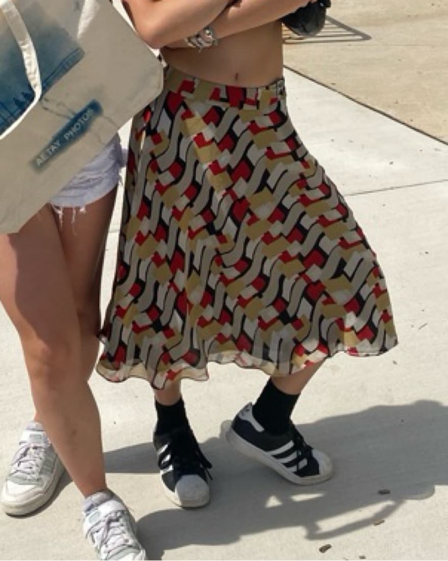 Funky Maxi Skirt - Image 1