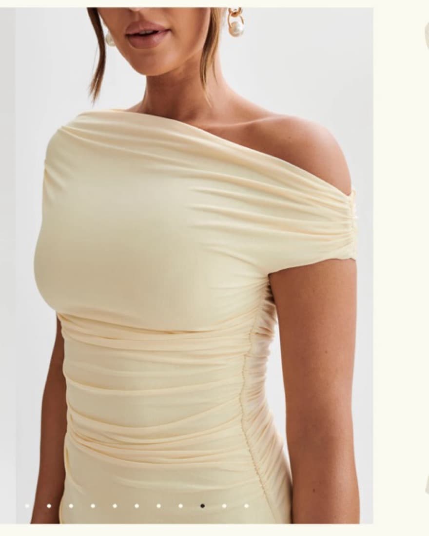 Meshki Dakoda Off The Shoulder Dress - Image 3