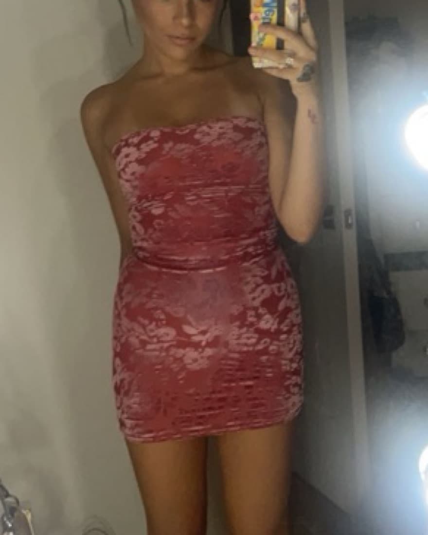 strapless cocktail dress  - Image 2