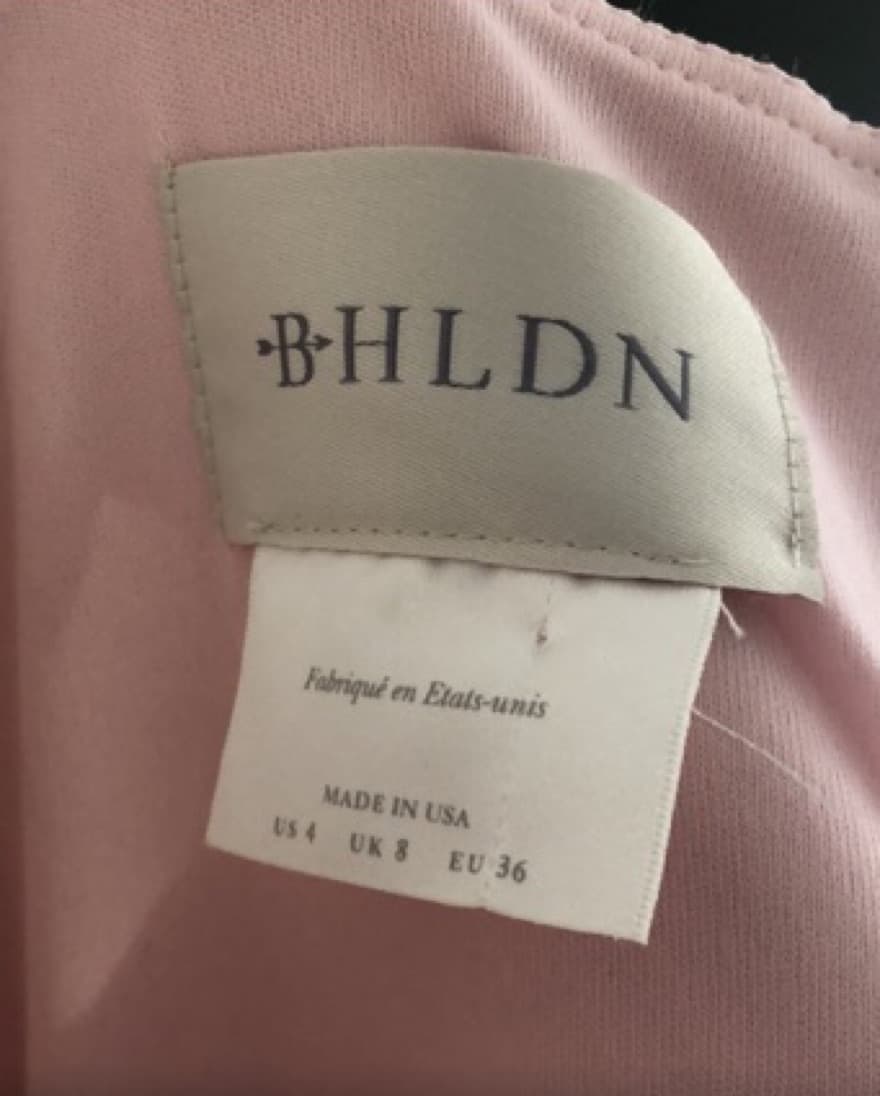 BHLDN x anthropologie Rose Pink Dress - Image 4