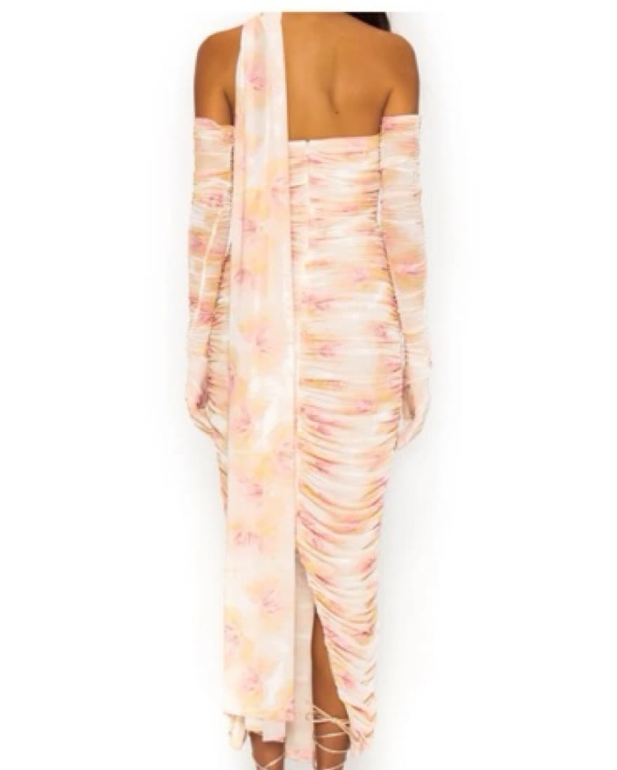 Nana Jacqueline Gia Bodycon Scarf Dress - Image 3